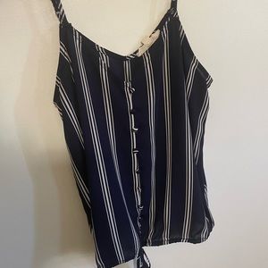 MOVE OUT SALE Navy blue blouse